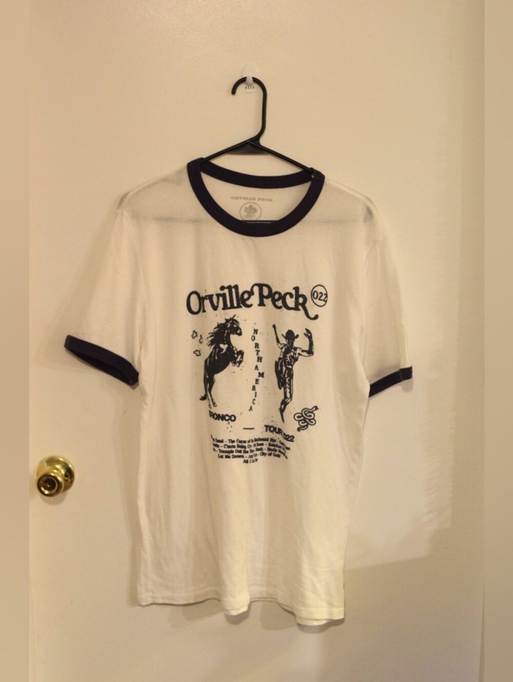 Orville Peck Unisex Ringer Tee, Size Medium